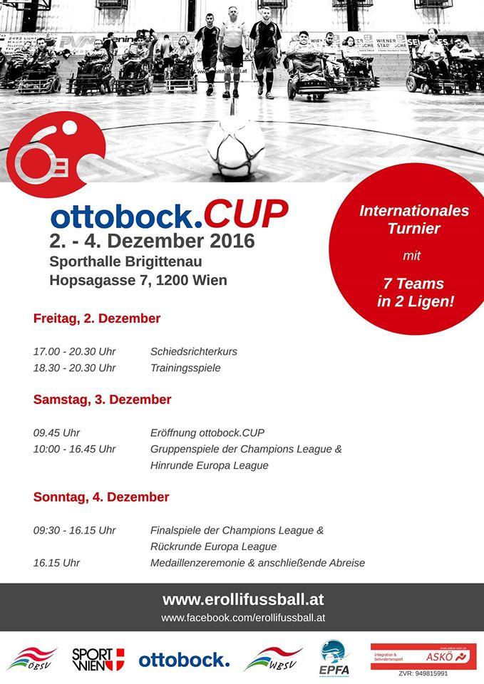 3. ottobock.CUP – E-Rolli Fußballturnier in Wien