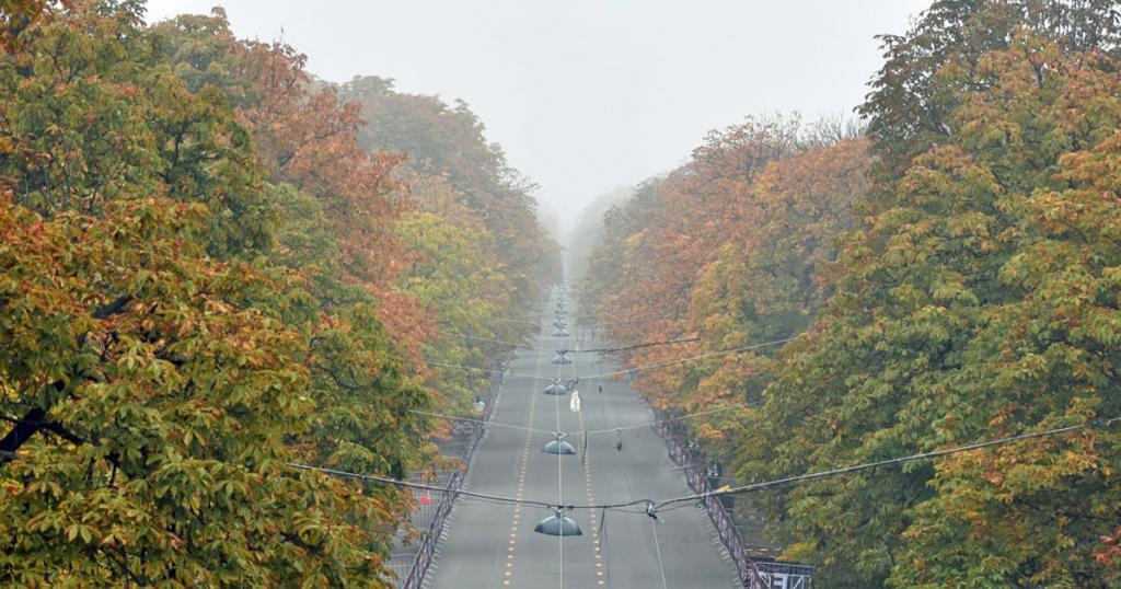 Marathon Staatsmeisterschaften 2020 - Strecke auf der Prater Hauptallee