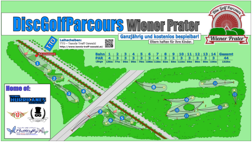 Disc Golf Parcours