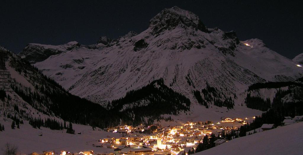 Skifahren am Arlberg