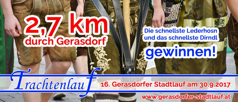 Trachtenlauf - Gerasdorfer Stadtlauf - Gewinnspiel