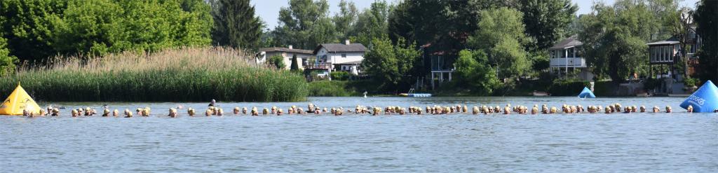 Klosterneuburg Triathlon - kurz vor dem Start