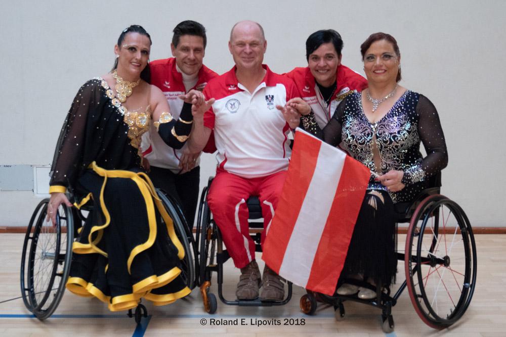 Lomianki 2018 Para Dance Sport Polish Open - Großer Jubel beim Wheelchairdancesportteam Austria